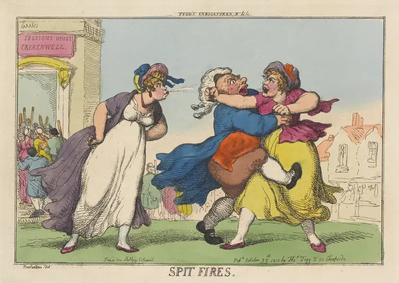 Spit fires av Thomas Rowlandson
