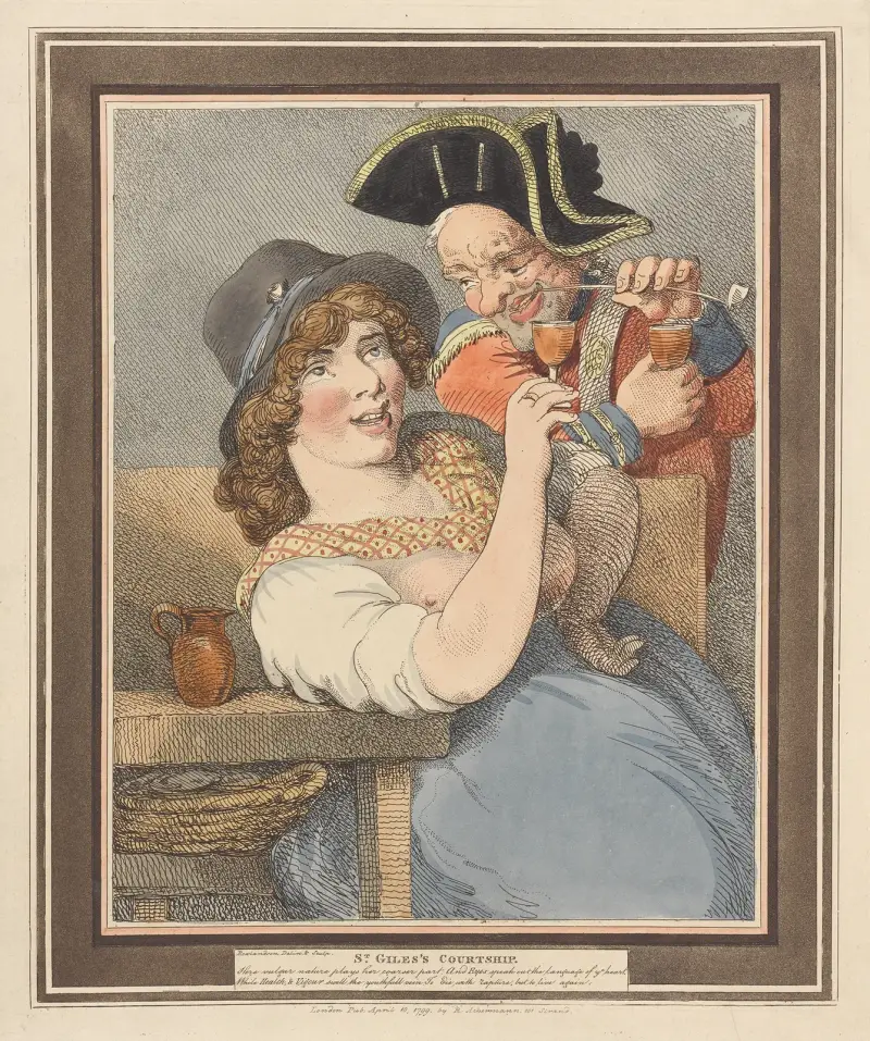 St. Giles’s courtship, Thomas Rowlandson