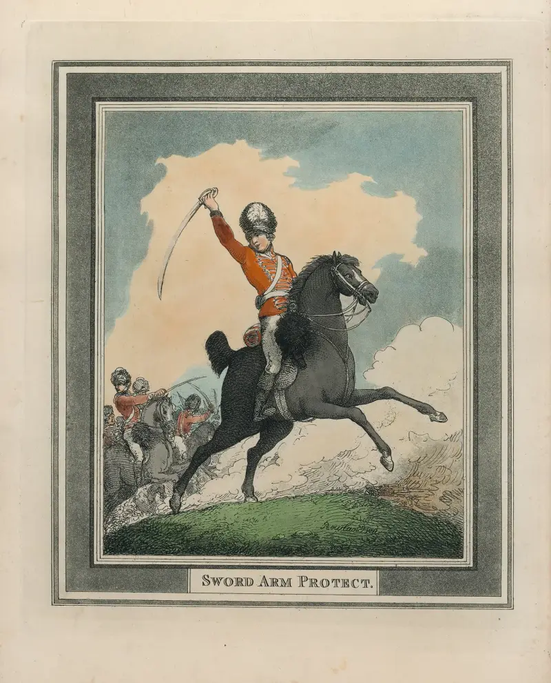 Schwertarmschutz von Thomas Rowlandson