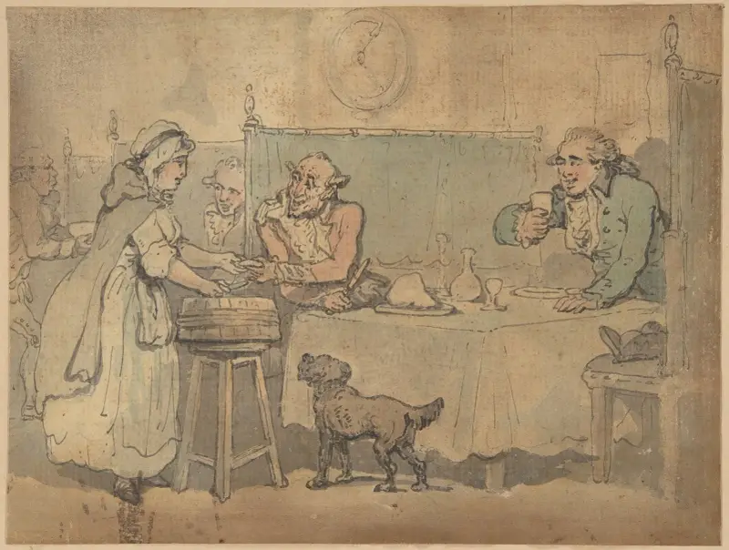 Krogscen av Thomas Rowlandson
