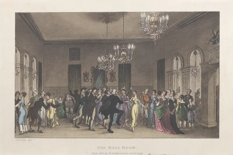 The Ball Room, Thomas Rowlandson
