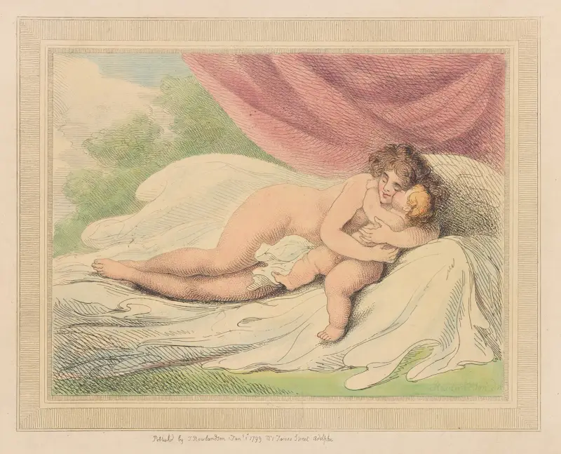 Bokbindarens hustru av Thomas Rowlandson