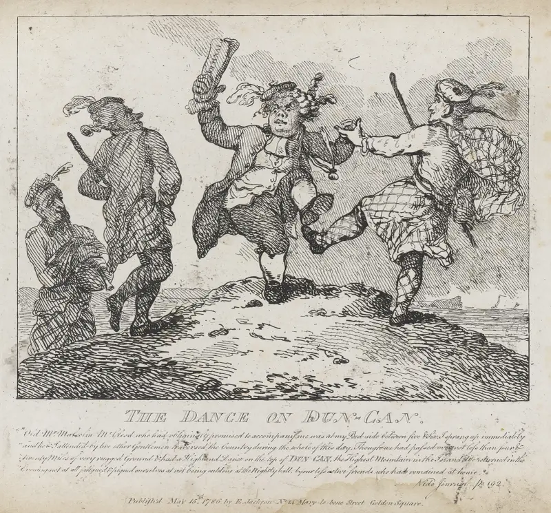 The dance on Dun-can av Thomas Rowlandson