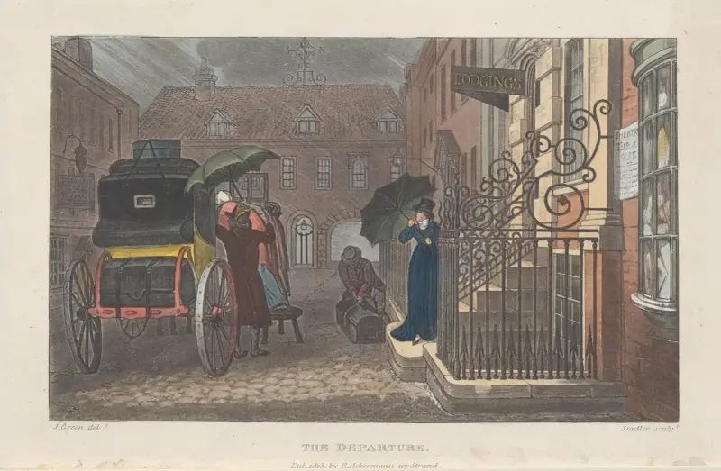 Avresan av Thomas Rowlandson