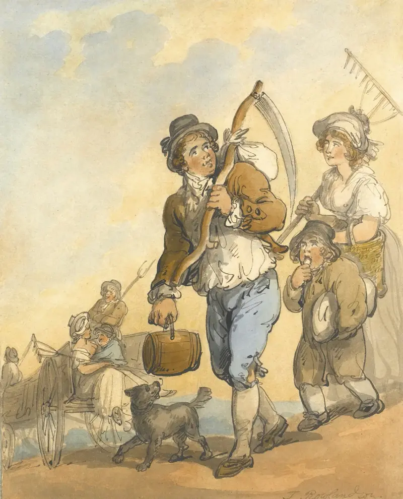 Sianożęty, Thomas Rowlandson