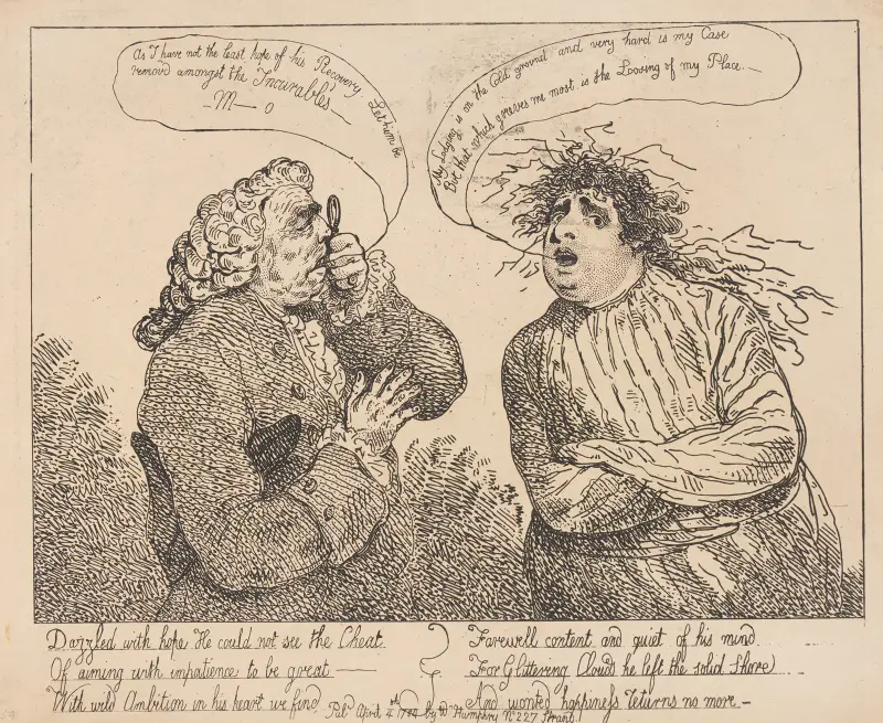 The incurable von Thomas Rowlandson