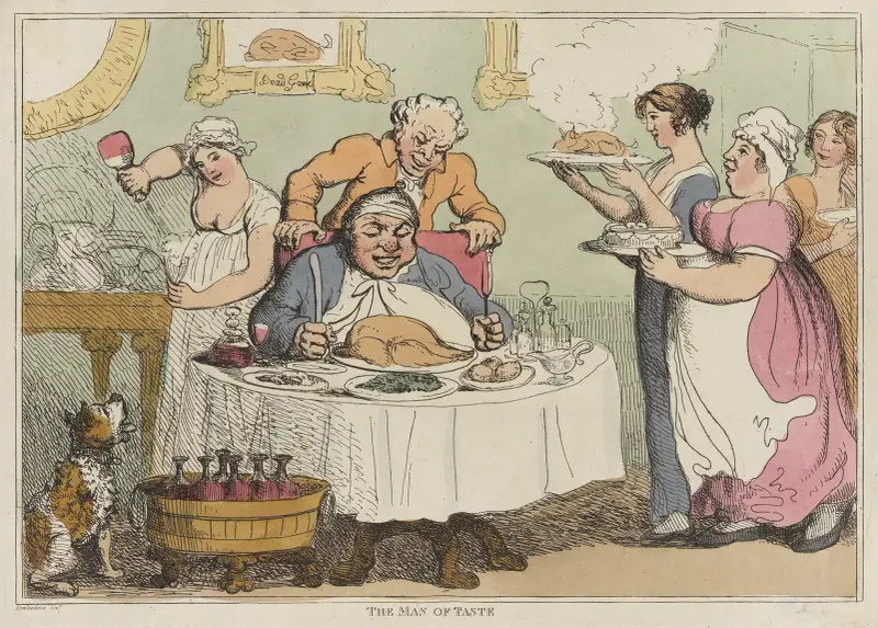 The man of taste av Thomas Rowlandson