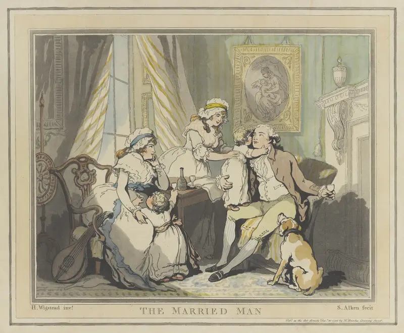 The married man von Thomas Rowlandson