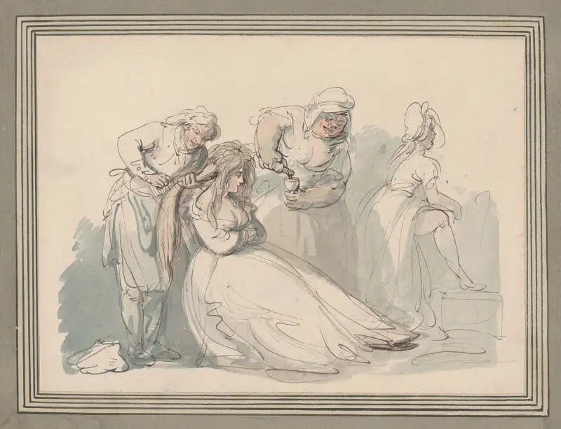 Morgondrinken av Thomas Rowlandson