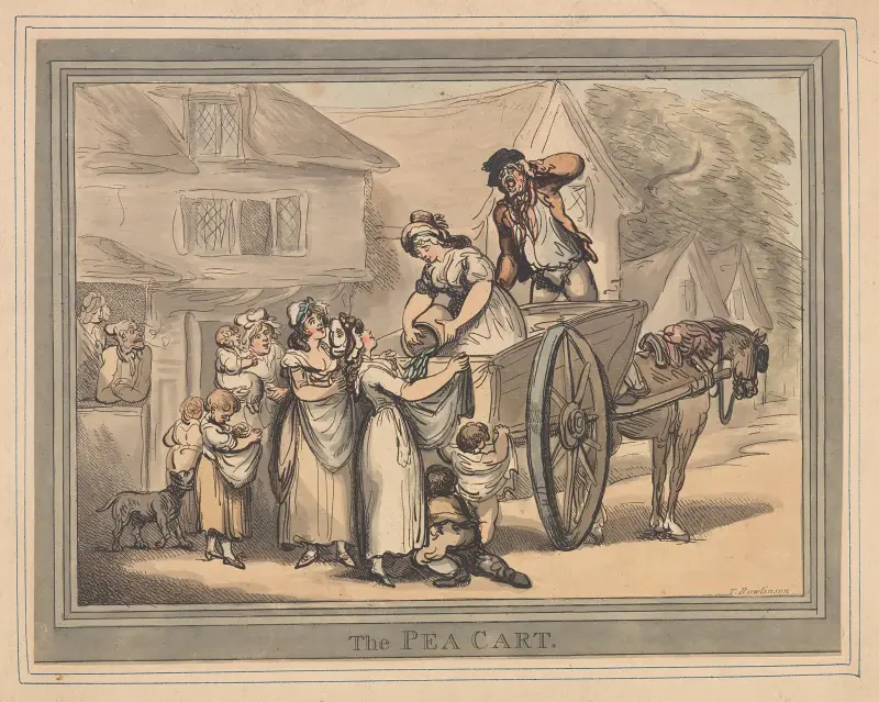Ärtvagnen av Thomas Rowlandson