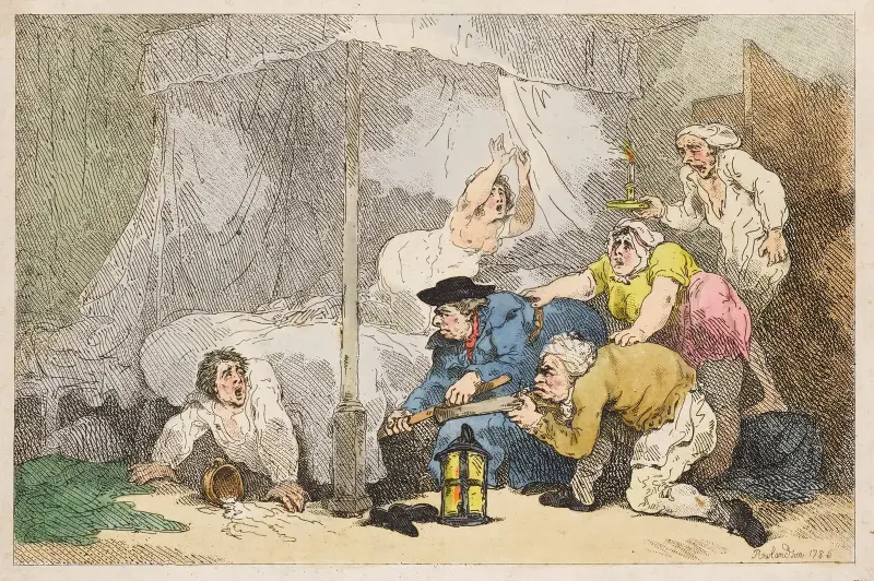 The sad discovery or the graceless apprentice, Thomas Rowlandson