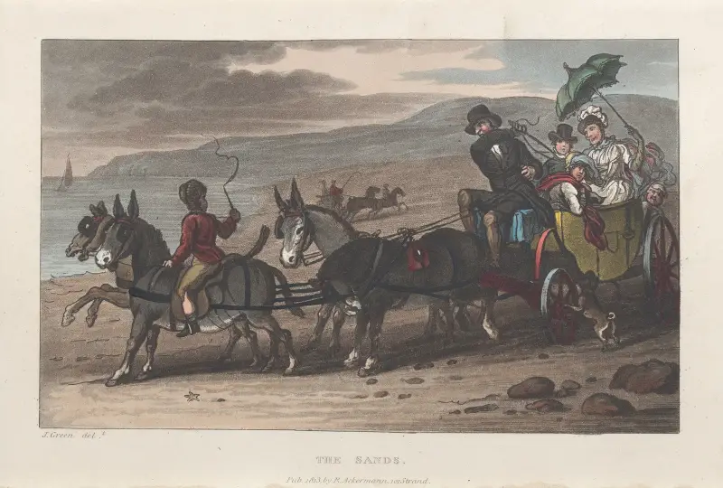 The Sands, Thomas Rowlandson