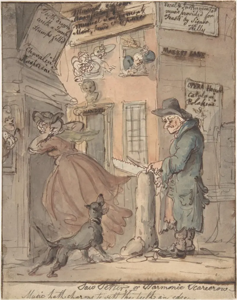 The Saw-Setter av Thomas Rowlandson