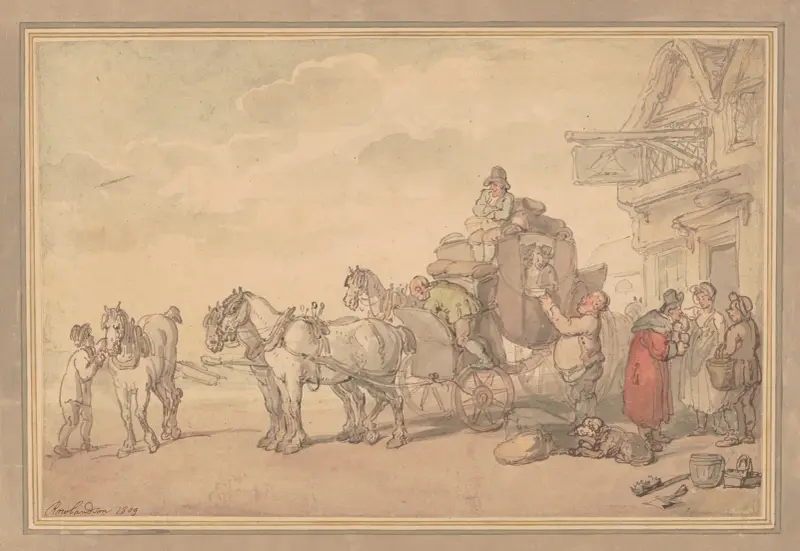 The Ship Inn, Thomas Rowlandson