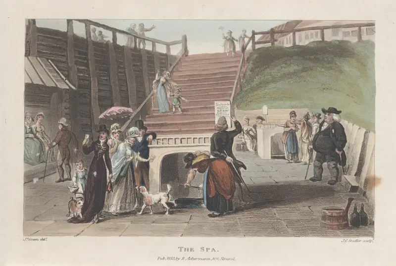 The Spa av Thomas Rowlandson