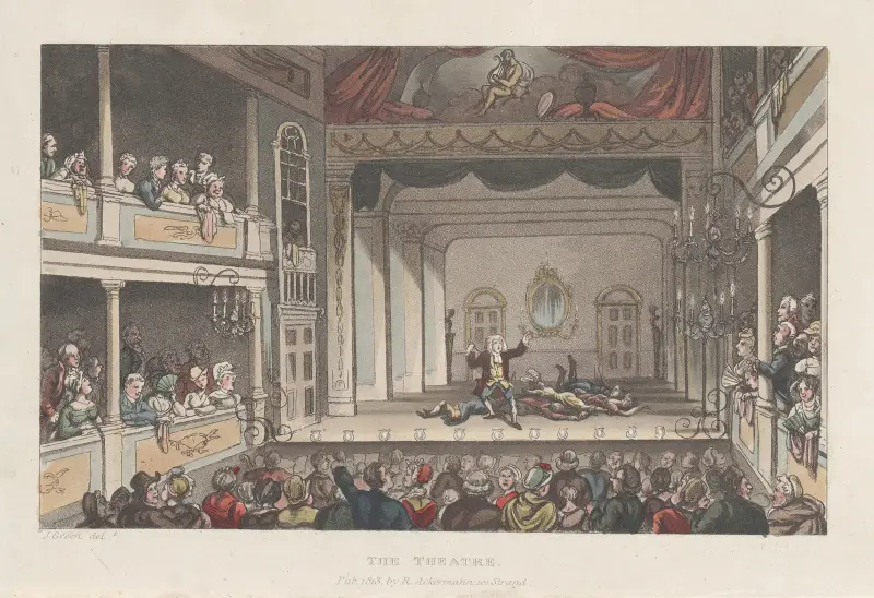 Teatern av Thomas Rowlandson