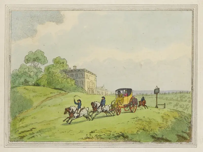 På resa av Thomas Rowlandson