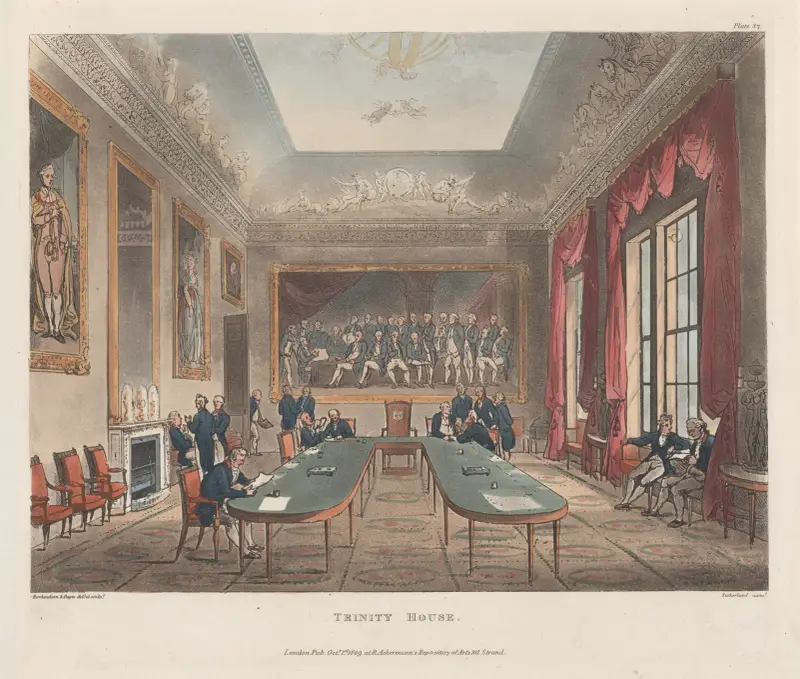 Trinity House av Thomas Rowlandson