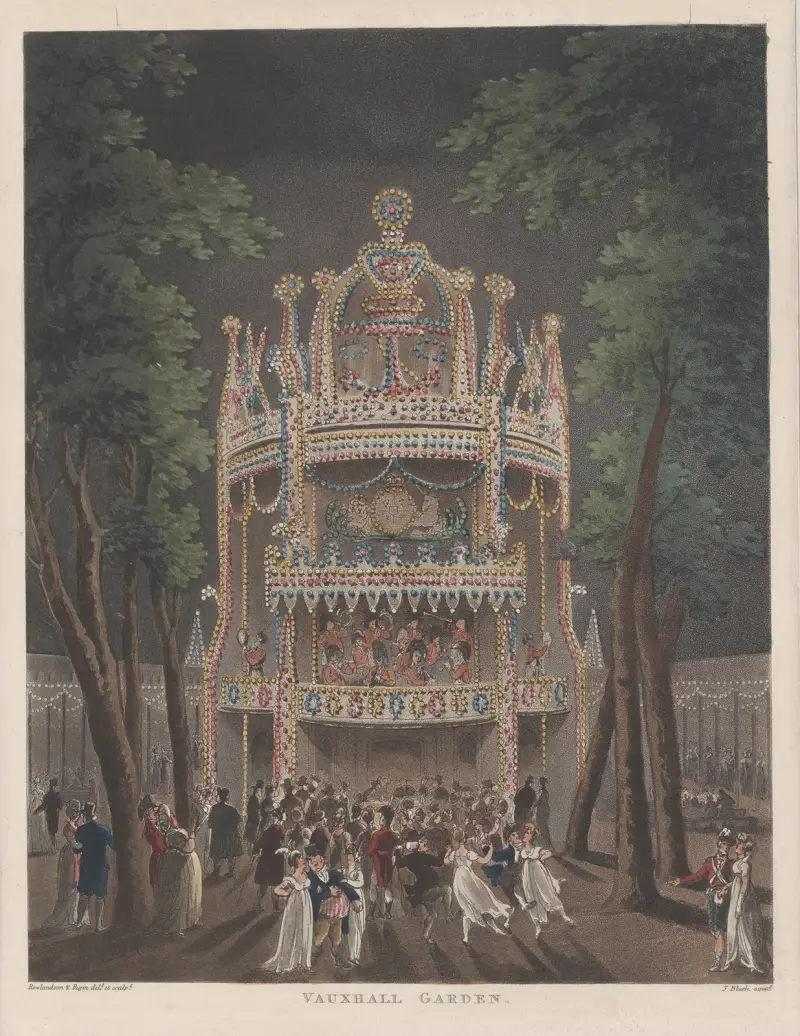 Vauxhall Garden von Thomas Rowlandson