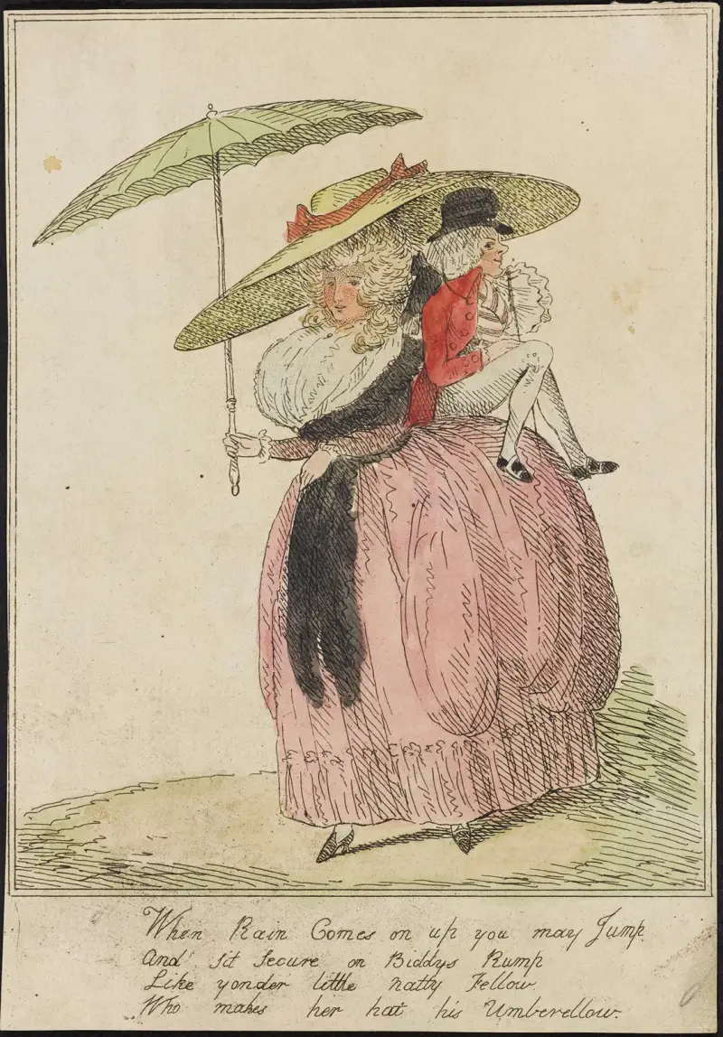 When rain comes . . . . von Thomas Rowlandson