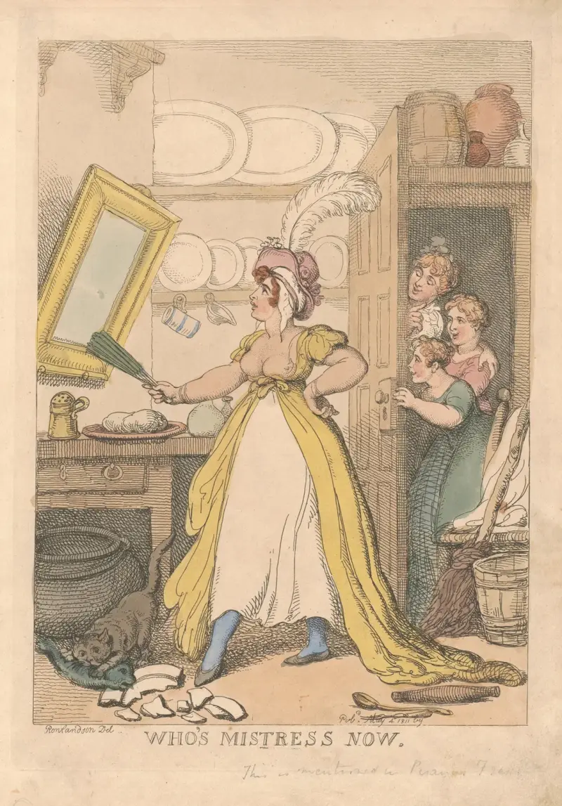 Who’s mistress now av Thomas Rowlandson