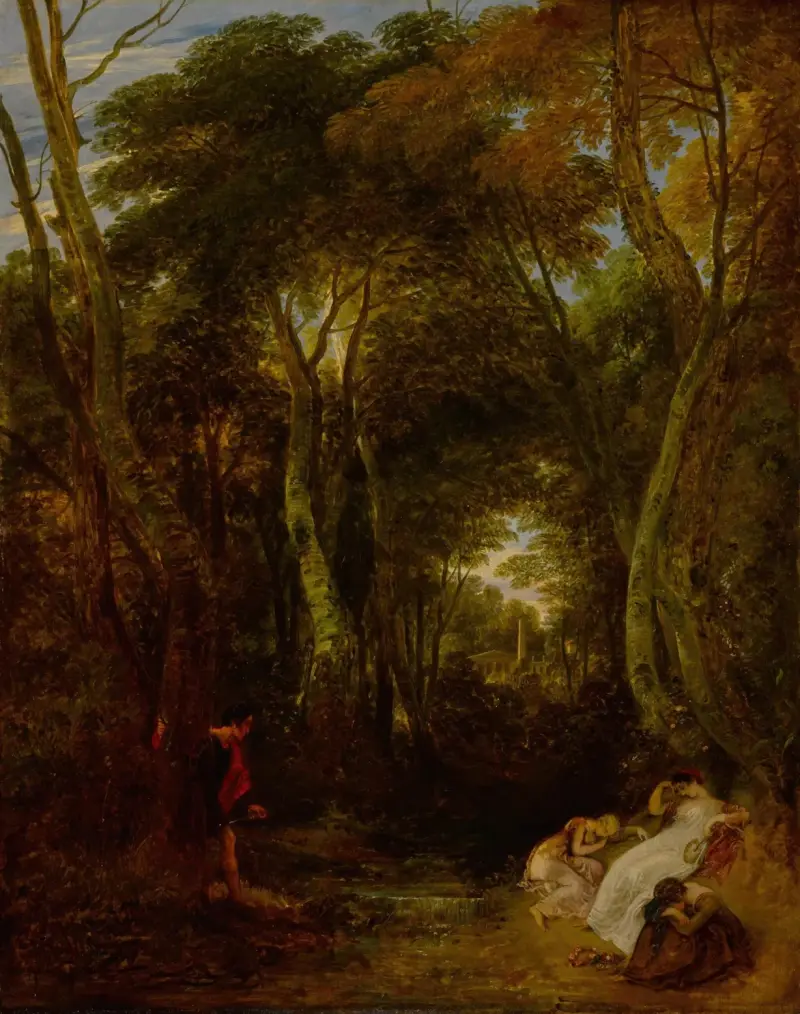 Cimon und Iphigenie von Thomas Stothard