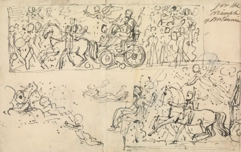 Zum Triumph der Britannia von Thomas Stothard