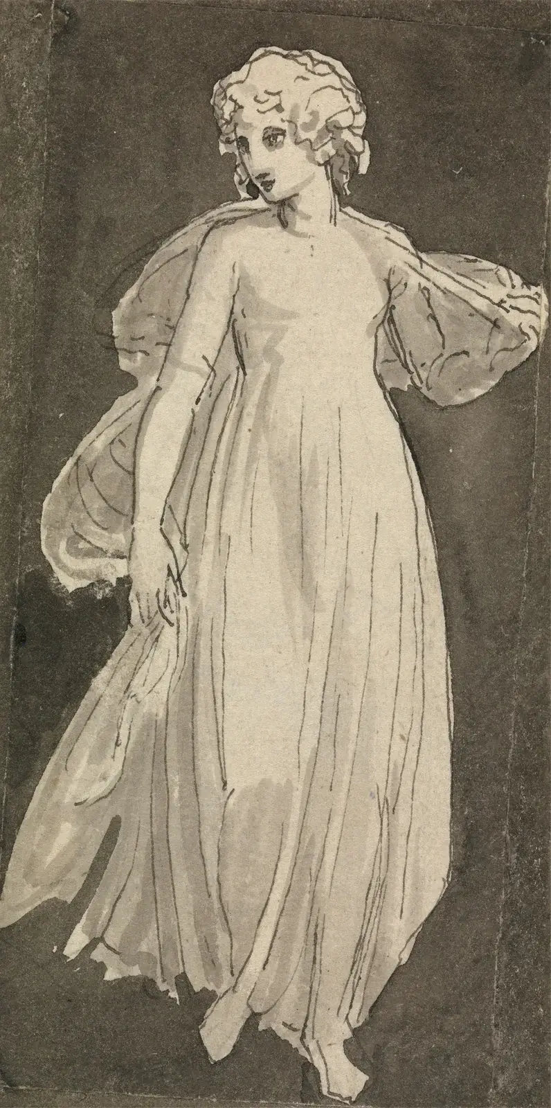 Girl av Thomas Stothard