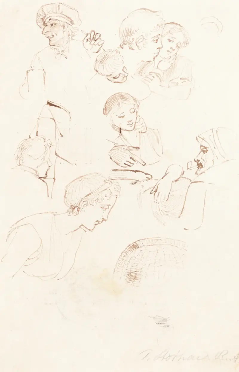 Studienblatt von Thomas Stothard