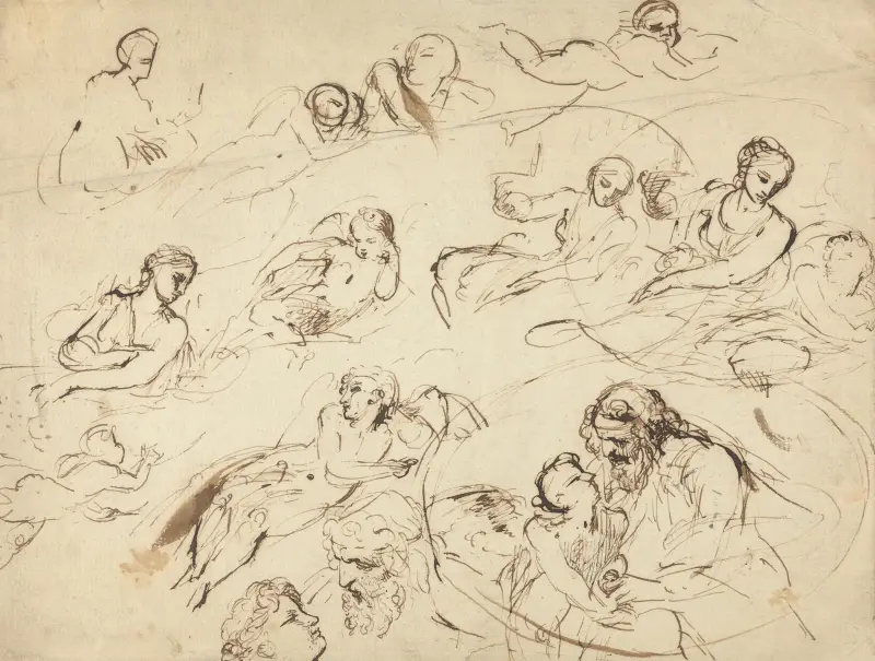 Studie k Telemachovi, Thomas Stothard