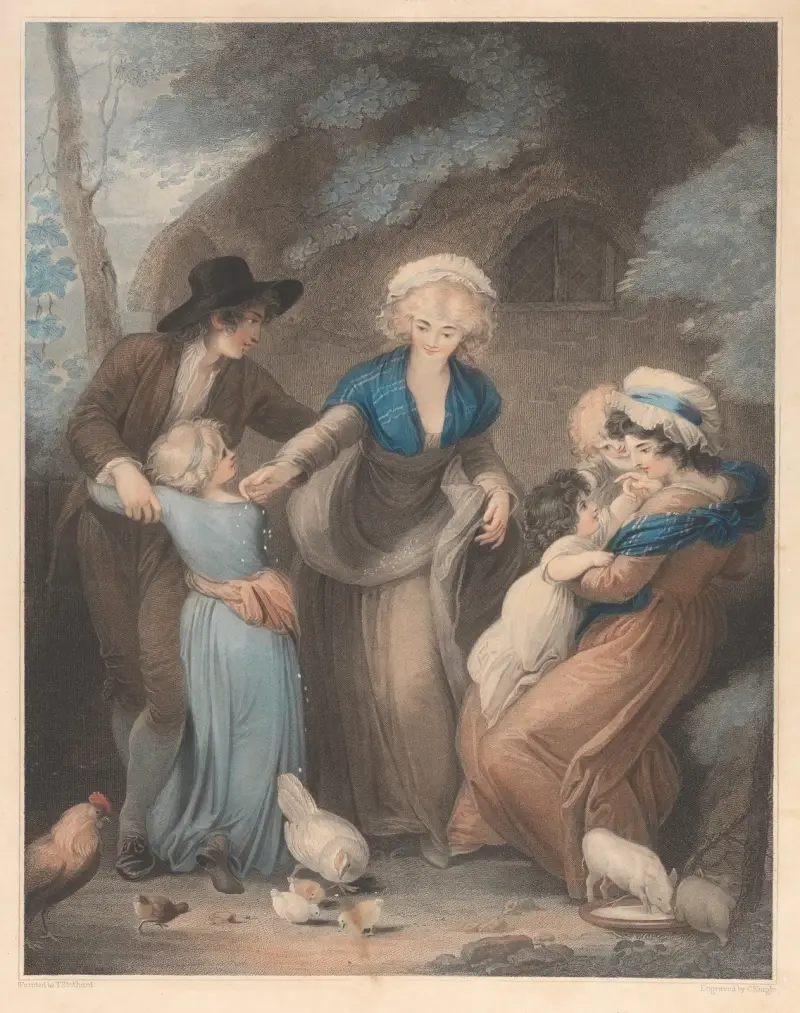 Die Familie des Pächters von Thomas Stothard