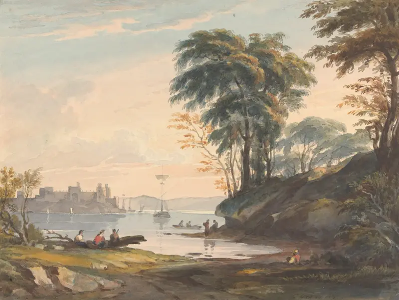 Augt 15th. Conway Castle, Thomas Sully