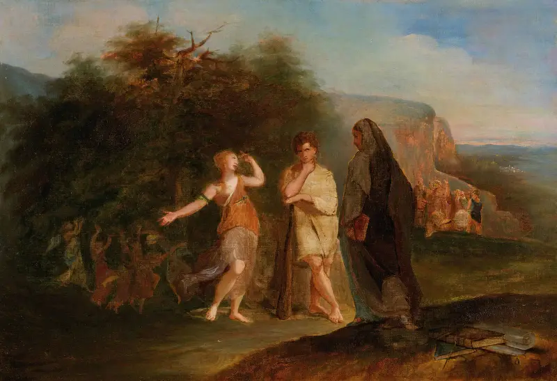 Herkules val av Thomas Sully
