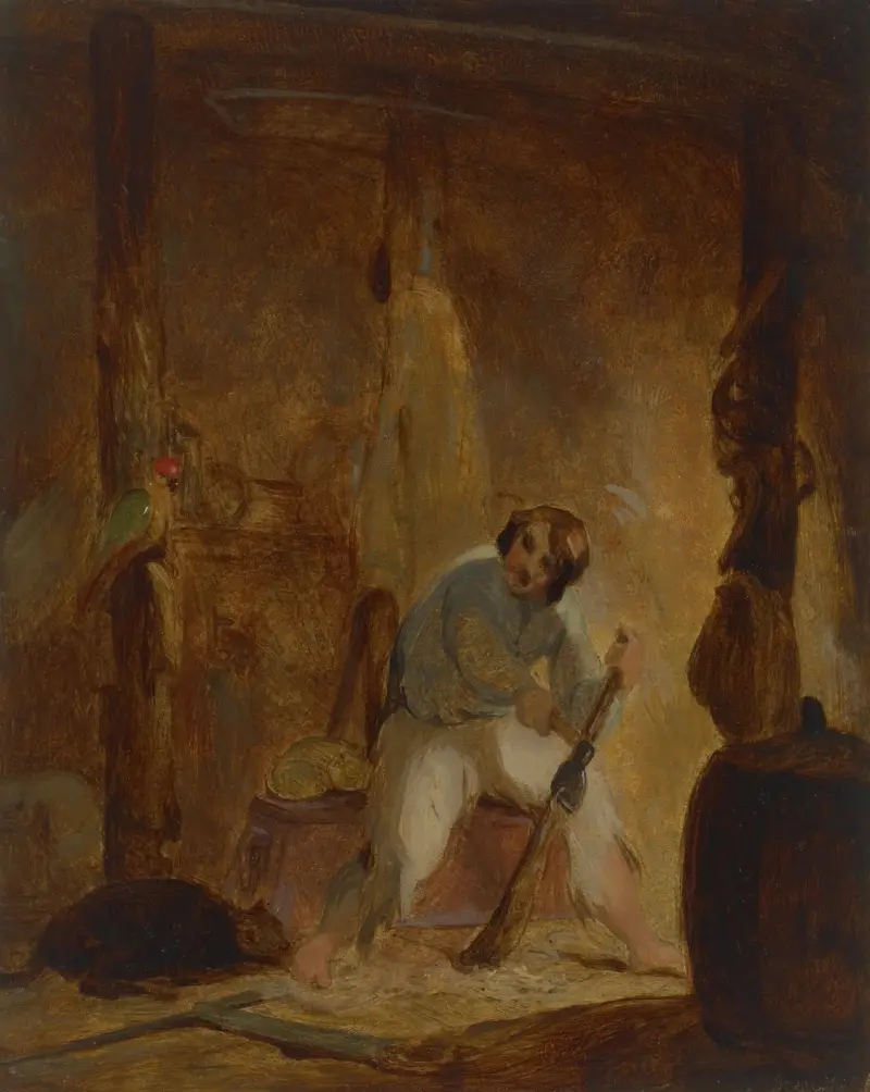 In His Cave, Thomas Sully