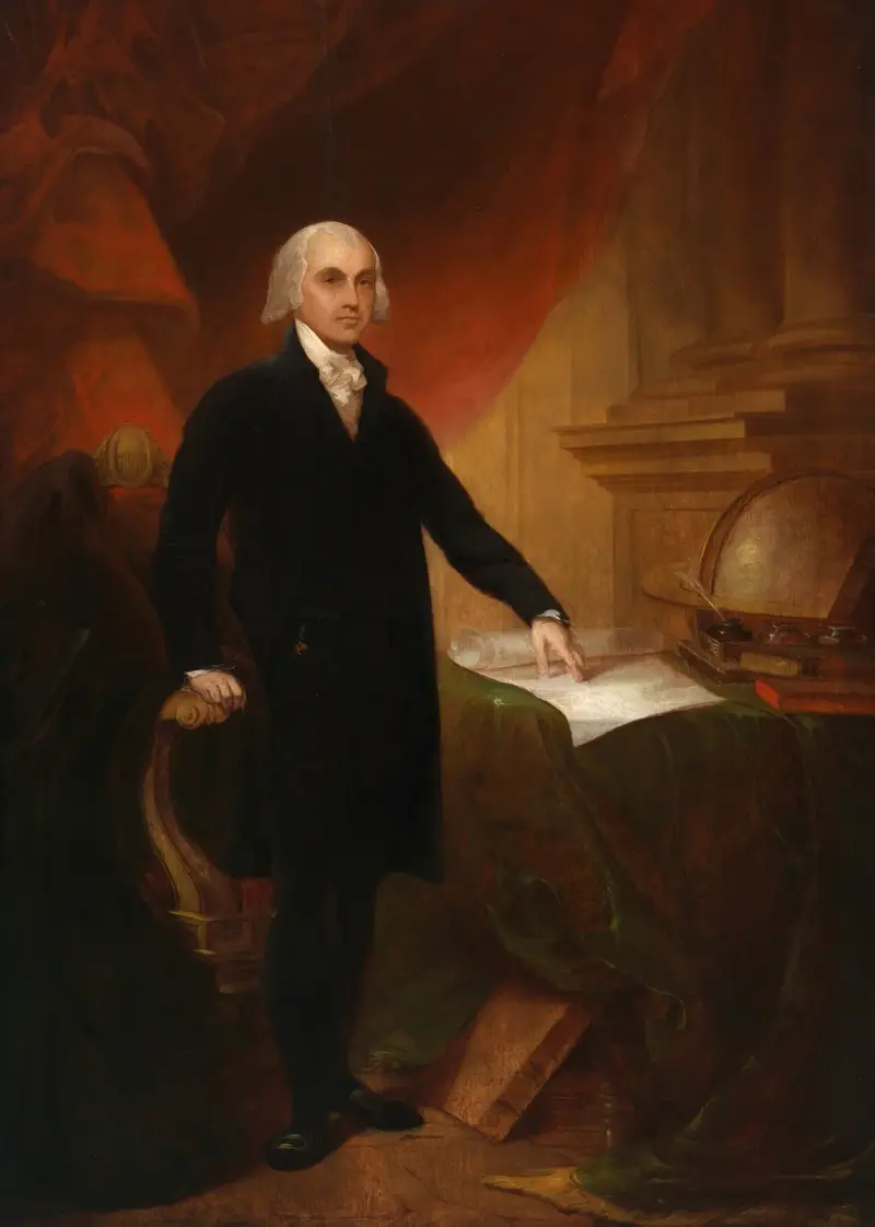 James Madison av Thomas Sully