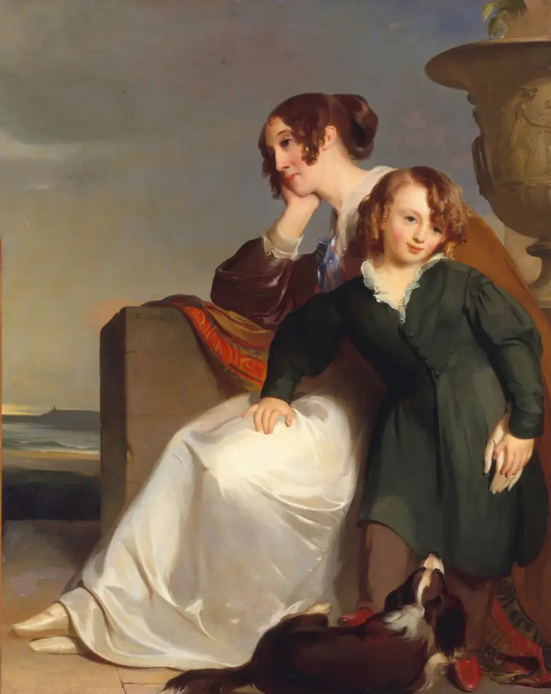 Mor och son av Thomas Sully