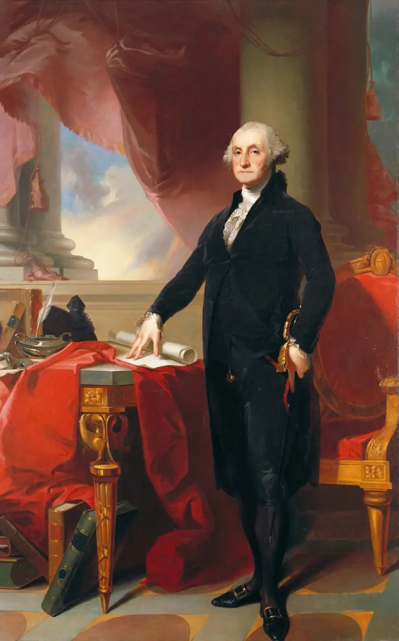 Porträtt av George Washington av Thomas Sully