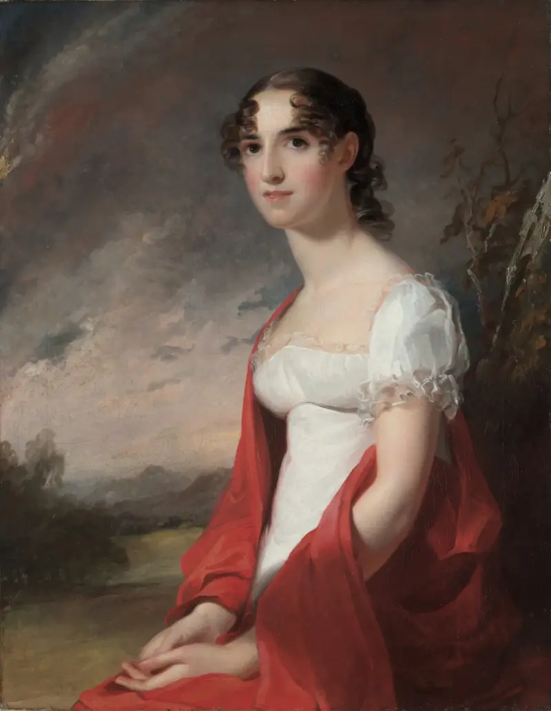 Portret Mary Sicard David, Thomas Sully
