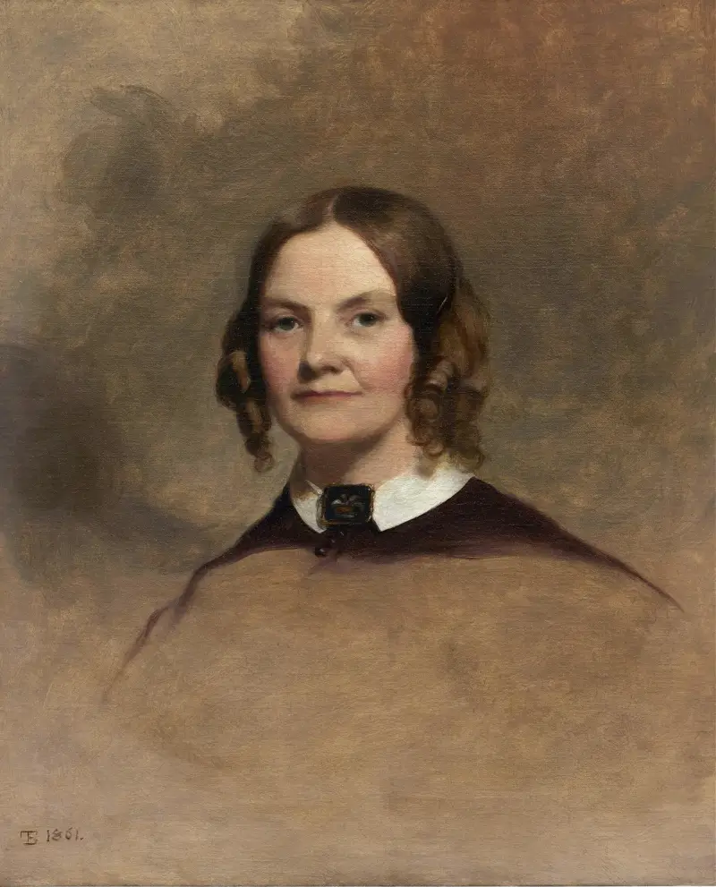 Portrait of Mrs. George H. Crossman av Thomas Sully