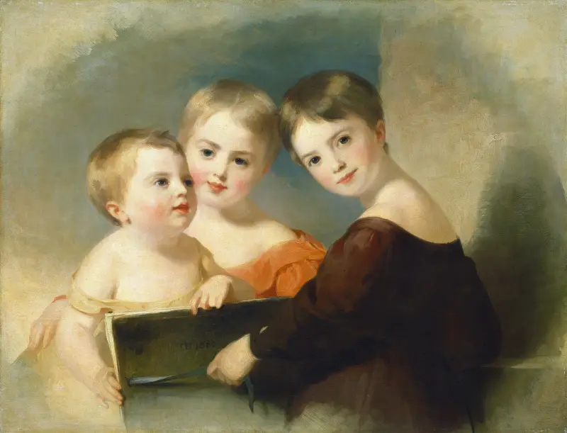 Vanderkemp-barnen av Thomas Sully