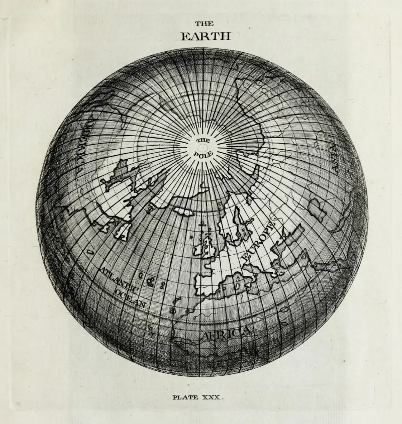 An original theory or new hypothesis of the universe, Plate XXX av Thomas Wright
