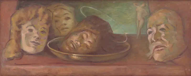 Das Haupt Johannes des Täufers 'Salome' von Milan Thomka Mitrovský
