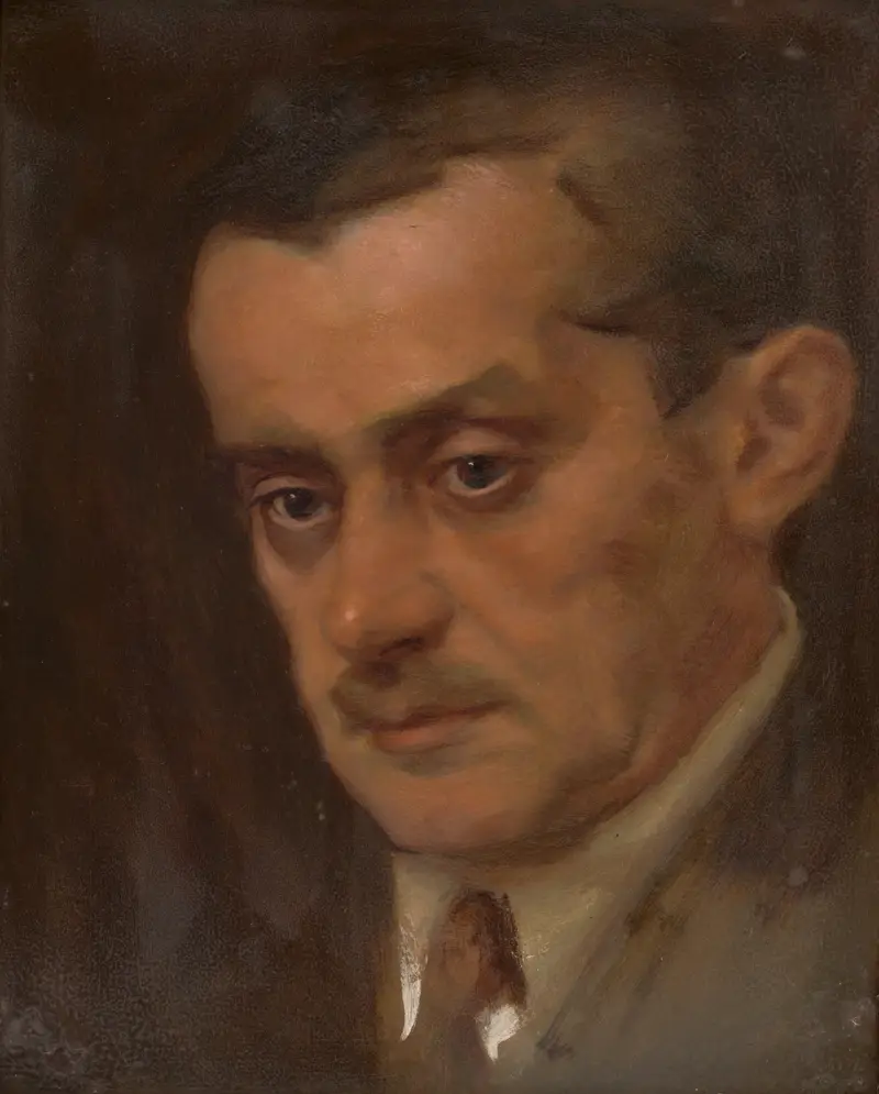 Portrait of a Man av Milan Thomka Mitrovský