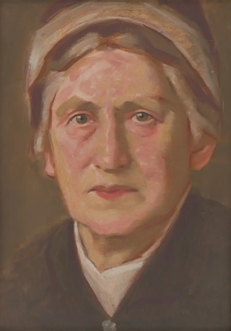 Porträt von E.M. Šoltésová von Milan Thomka Mitrovský