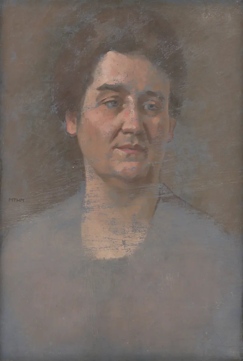 Porträt von M. Šuleková von Milan Thomka Mitrovský