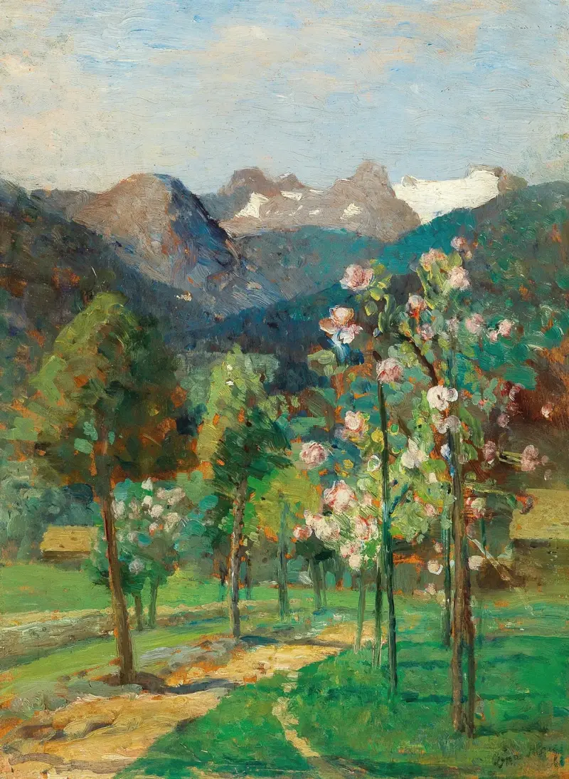 Altaussee von Tina Blau