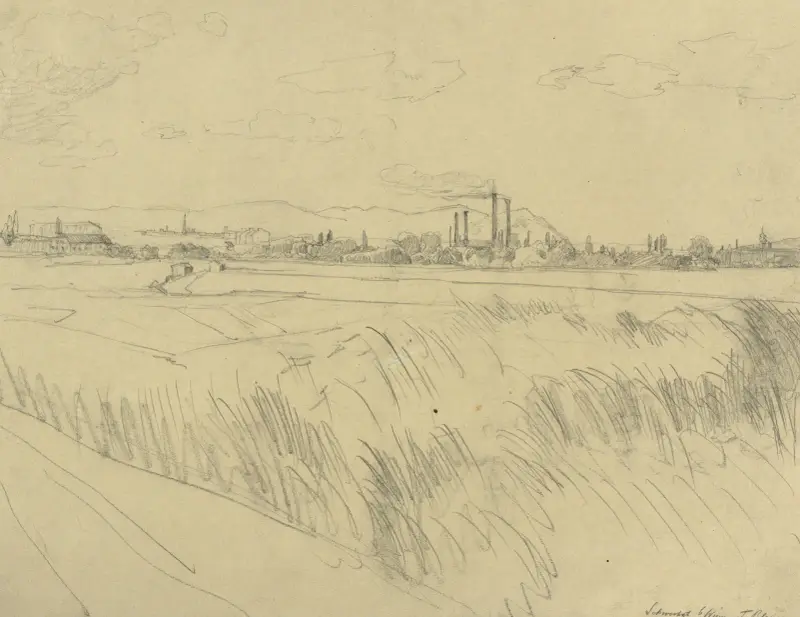 Schwechat von Tina Blau