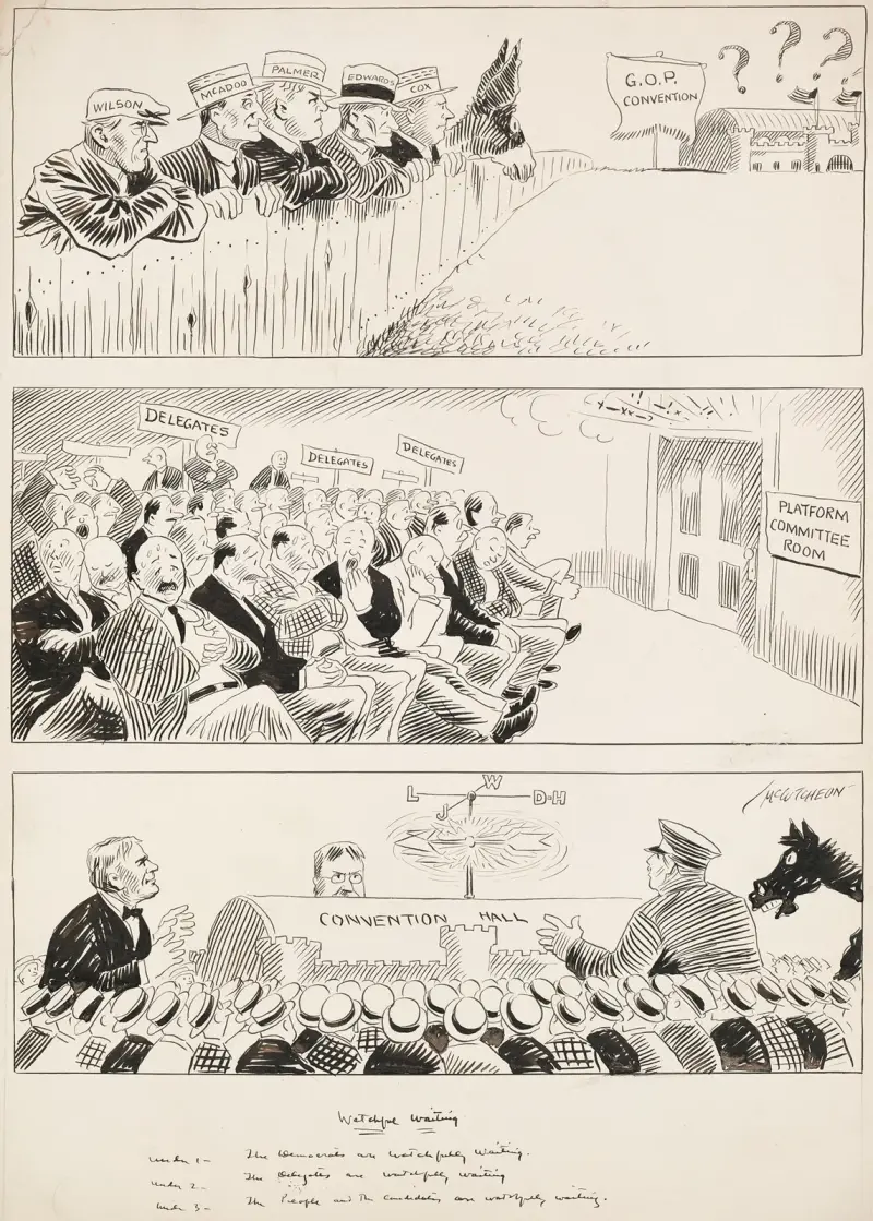 Czujne wyczekiwanie, John Tinney McCutcheon