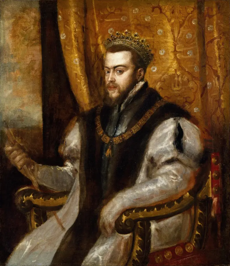 King Philip II of Spain av Titian