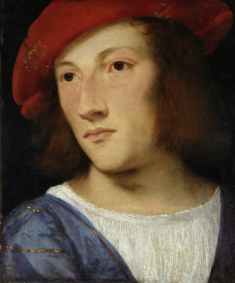 Portrait of a Young Man av Titian